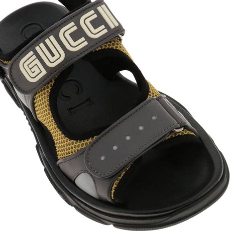 gucci sandals mens sale|Gucci men's formal sandals.